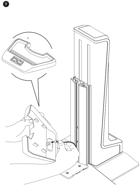 Innovative Design Works Winston-E Electric Triple Monitor Sit-Stand Workstation - fig7