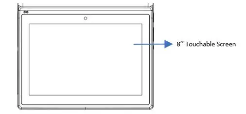 ARATEK Marshall 8 Compact and Power Biometric Tablet - Screen