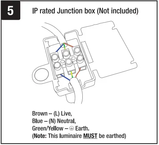AURORA EN FLC50 Volta 80W Adjustable IP65 Floodlight - Fig 5