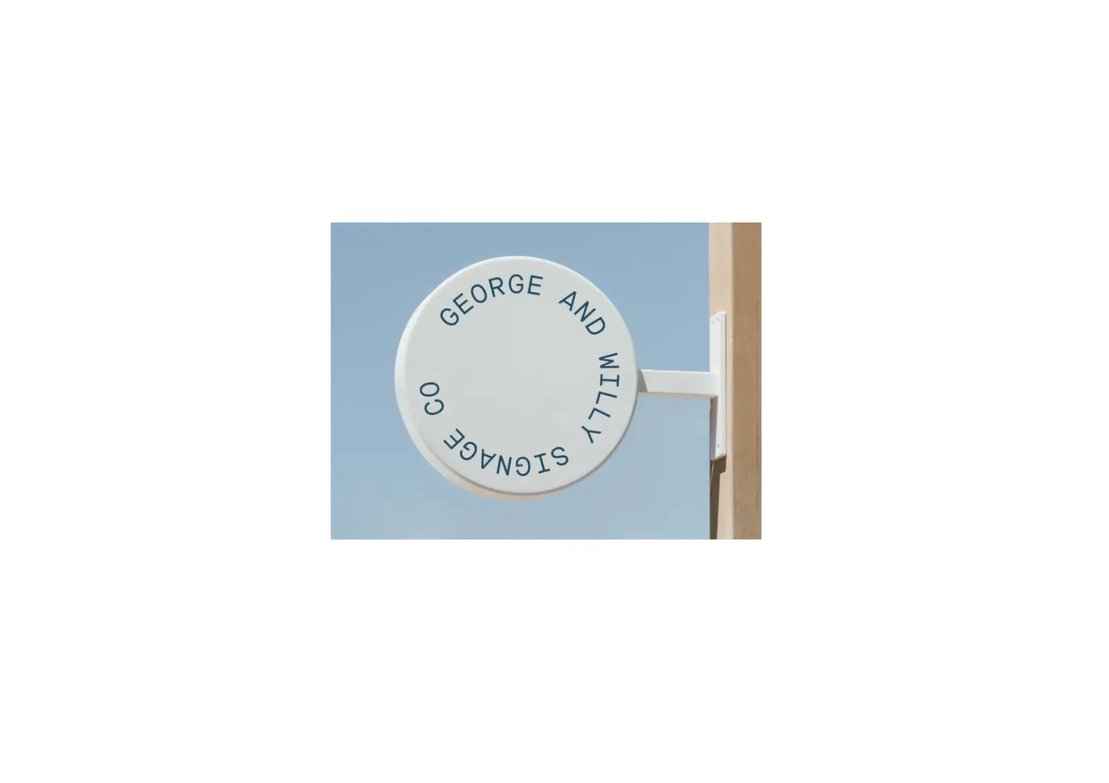 George Willy Round Sign Instructions