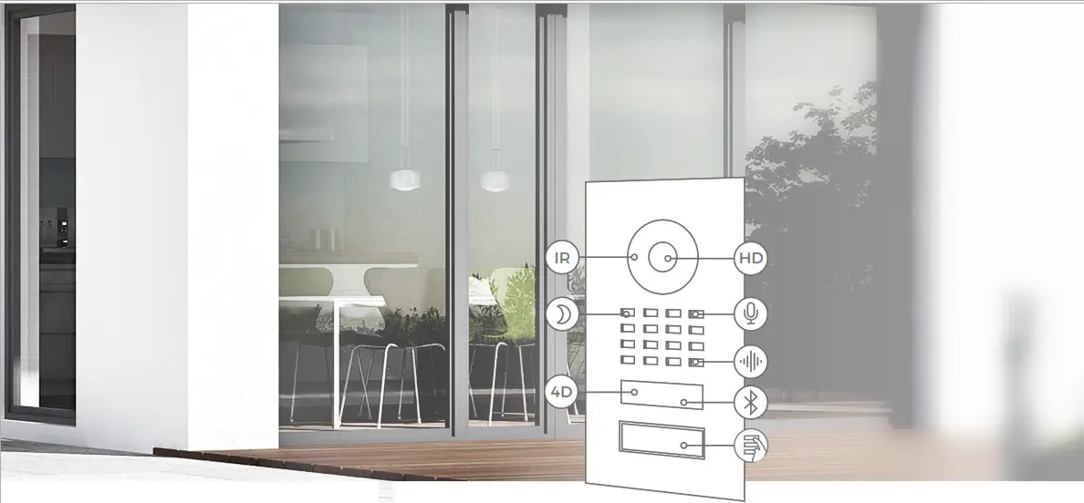 DoorBird D1101V Flush-Mount - QUALITY MADE