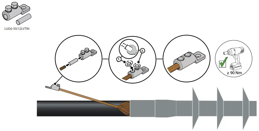 ENSTO CIT1 2406L Cold Shrink Indoor Term - overview 25