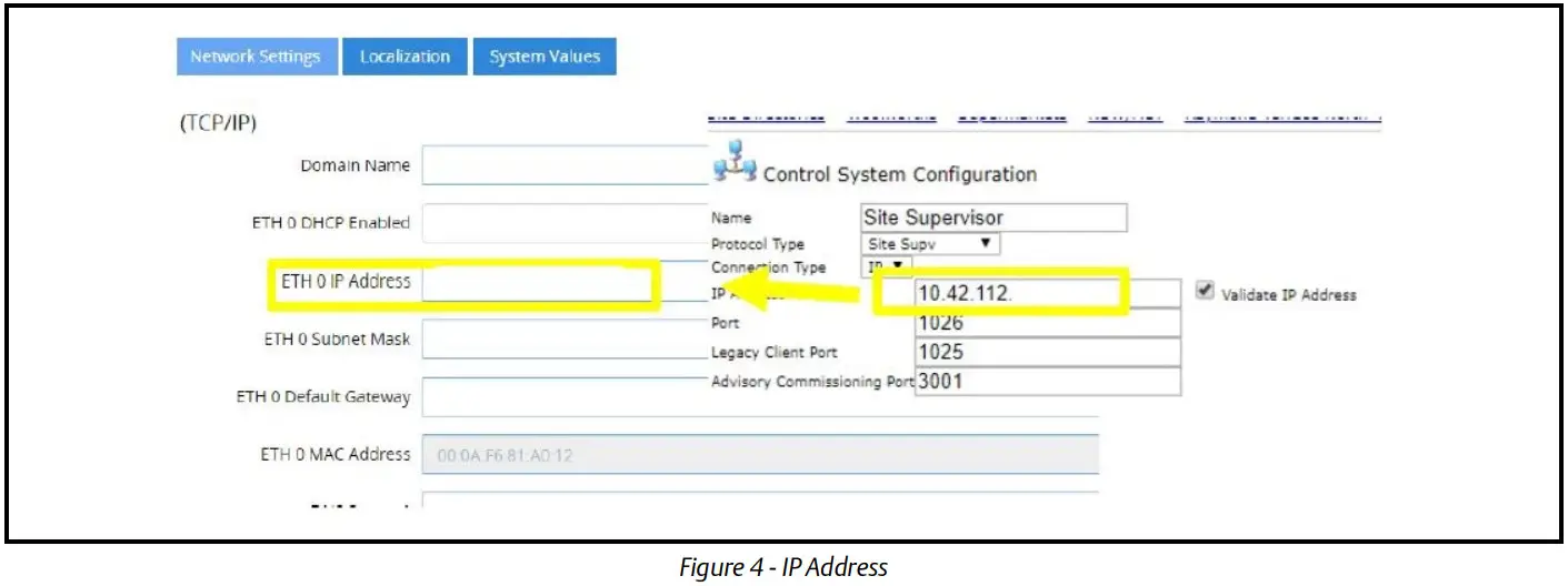 EMERSON Configuring the Supervisor and E2 to Communicate with Connect Mixed Sites - Figure 4