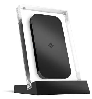 VonHaus 2500371 Gold 80cm dia Outdoor Mirror -