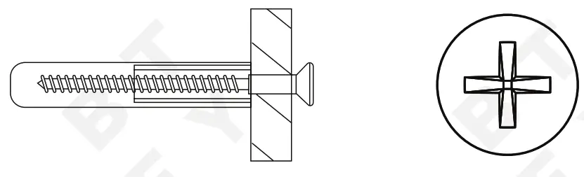 VonHaus 2500371 Gold 80cm dia Outdoor Mirror - Fig