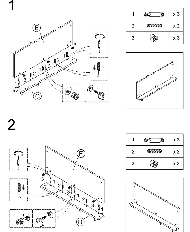 Southern ENTERPRISES FA9620 Greenville 45.75 in. Touch Panel Electric Fireplace 6