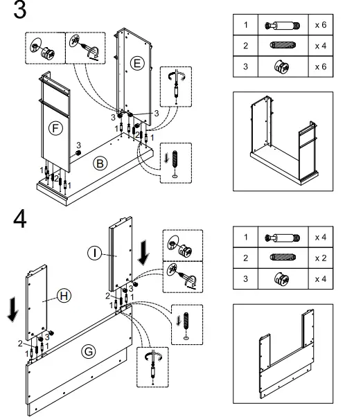 Southern ENTERPRISES FA9620 Greenville 45.75 in. Touch Panel Electric Fireplace 7