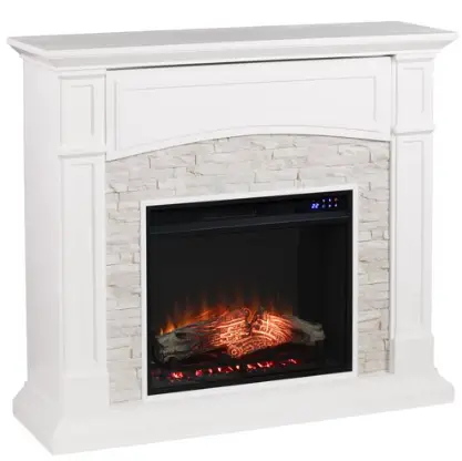 Southern ENTERPRISES FA9620 Greenville 45.75 in. Touch Panel Electric Fireplace