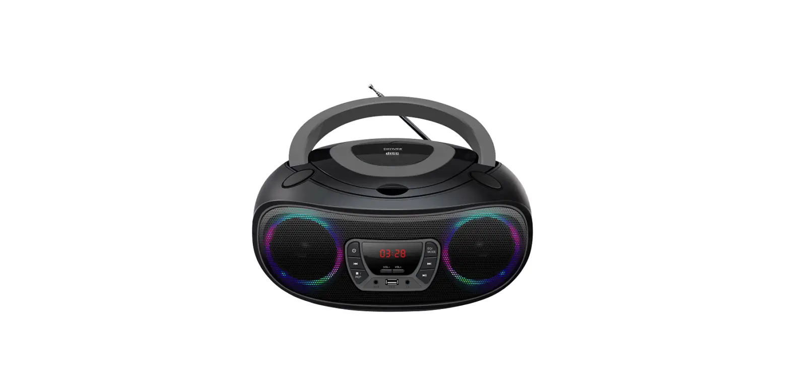 Denver Boombox Tcl-212bt Radio Cd Player Instruction Manual