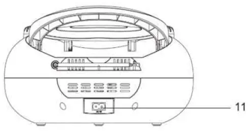 DENVER-Boombox-TCL-212BT-Radio-CD-Player-fig-4