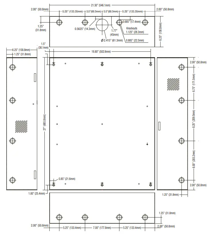 Altronix 8 Door Kits with Fused Outputs Wired Kits - Controller 3