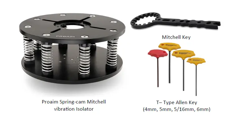PROAIM-VI-SPCM-01-Spring--Cam-Mitchell-Vibration-Isolator-1