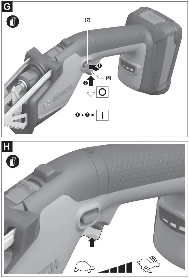 BOSCH Keo 10 8V Cordless Garden Saw fig4