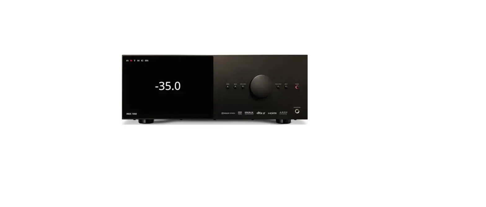 Anthem Mrx 1140 Mrx Series Av Receivers User Guide