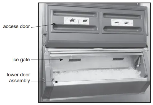 Scotsman Ice Systems BL1660S 60 Inch Ice Bin - Fig 1