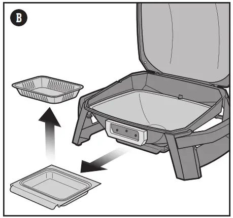 weber PULSE 2000 with Cart - B