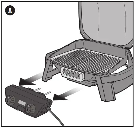 weber PULSE 2000 with Cart - Meal Maintenance