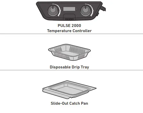 weber PULSE 2000 with Cart - PULSE 2000 1