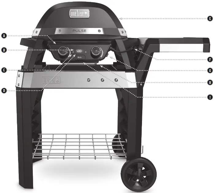 weber PULSE 2000 with Cart - PULSE 2000 Features