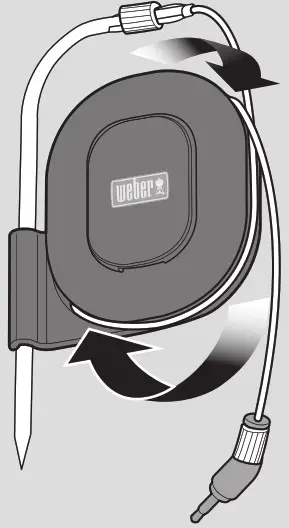 weber PULSE 2000 with Cart - Probe Wrap 1