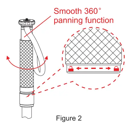 SIRUI EP-S Series Multi-Function Monopod fig 2