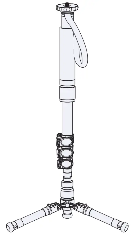 SIRUI EP-S Series Multi-Function Monopod