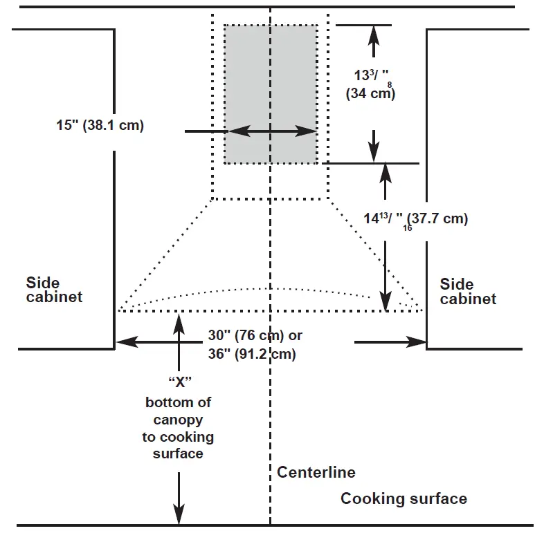 Whirlpool WVW73UC6LS Wall-Mount Canopy Range Hood 1