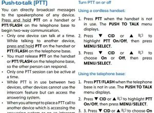 FIG 52 Push-to-talk (PTT)