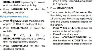 FIG 75 Redial a call from list