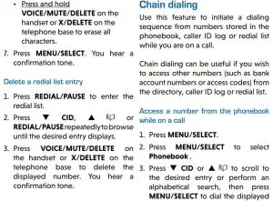 FIG 76 Chain dialing