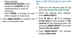 FIG 86 Save a caller ID log entry to call block list