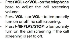 FIG 98 Options while a message is being recorded