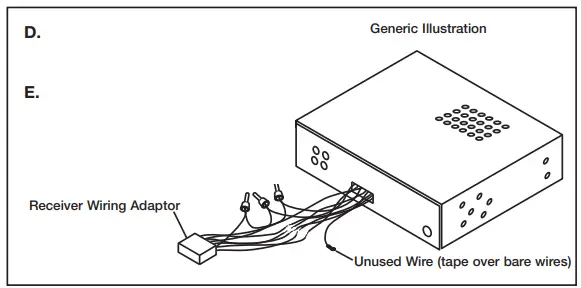 MeTra 120 70-7554 Receiver Wiring Adaptor-fig4