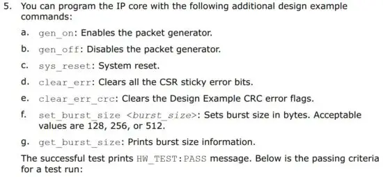 FIG 16 Testing the Hardware Design Example