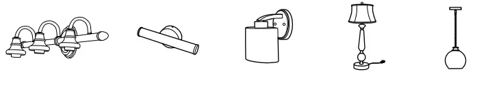 allen roth WS63 1MBK 1 Light Matte Black Transitional Wall Sconce-fig1