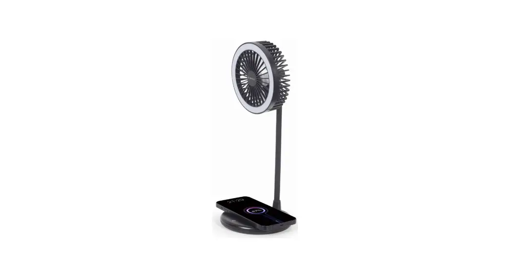 Gembird Ta-wpc10-ledfan-01 Desktop Fan With Lamp And Wireless Charger User Manual Gembird Ta-wpc10-ledfan-01 Desktop Fan With Lamp And Wireless Charger User Manual
