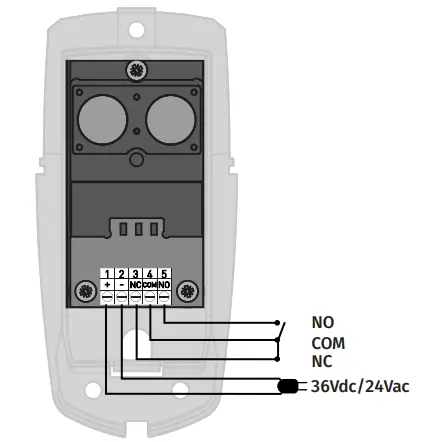 motorline PROFESSIONAL MFE Modulated Reflective Infrared Pair - Fig3