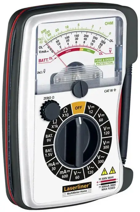 Laserliner MultiMeter-Home Compact Analogue Multimeter