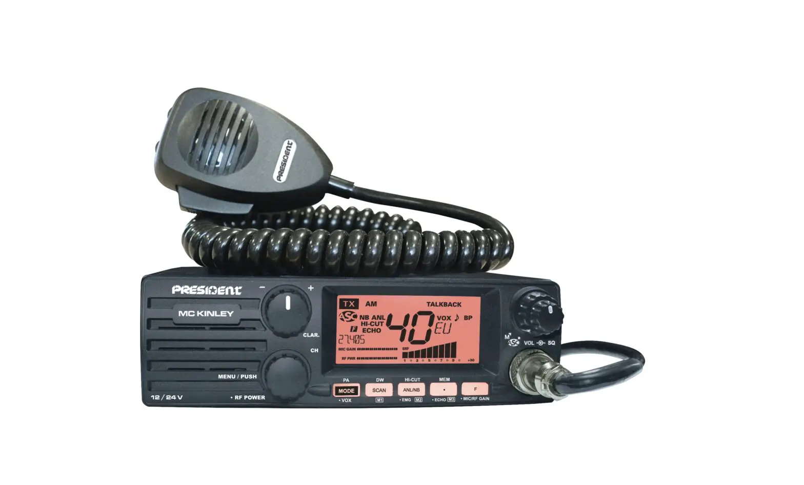President Mc-kinley-usa Transceivers Cb-radios Owner's Manual