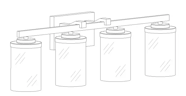 ZEVNI-A04697-Mavis-27-Wide-Black-Vanity-Light-FIG-1