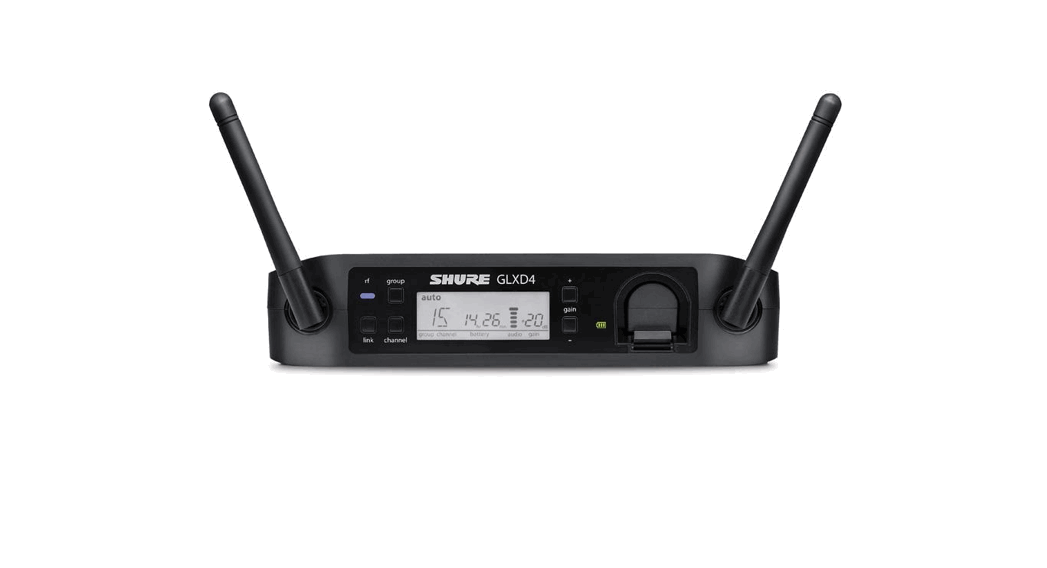 Shure Glxd4 Plus Digital Wireless Receiver User Manual