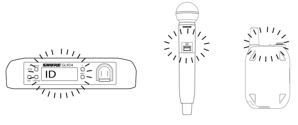 SHURE GLXD4 Plus Digital Wireless Receiver - fig 6