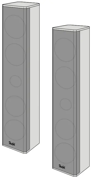 Teufel L 430 FCR Satellite Speakers