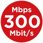Mbps 300 Mbit_s