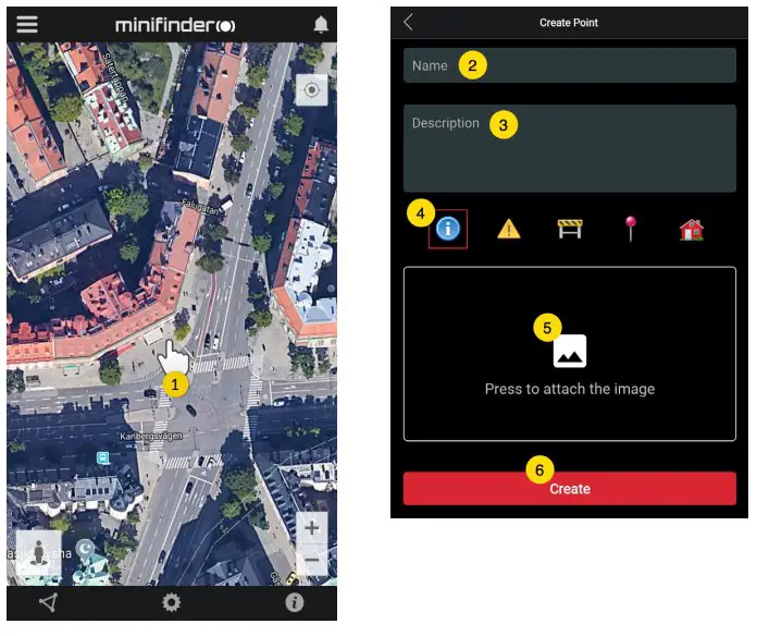Tag Function (Mark Places)