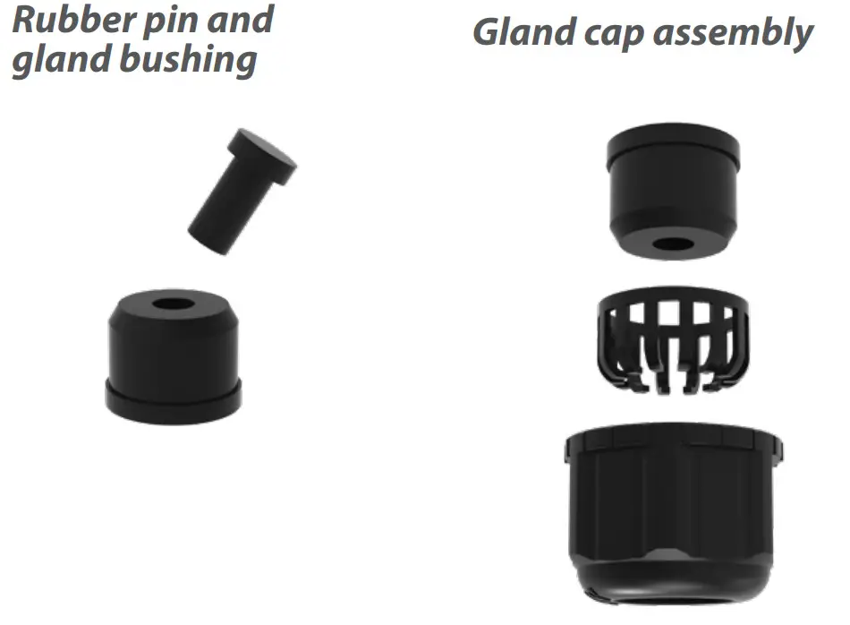 inseego 5G Outdoor CPE FW2000e - PoE gland