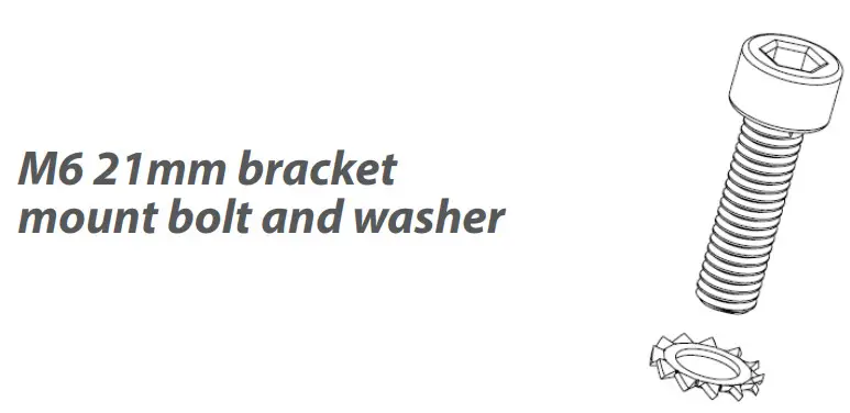 inseego 5G Outdoor CPE FW2000e - mount bolts