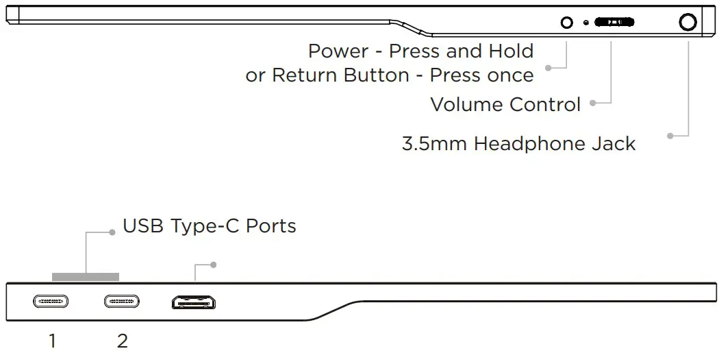 BLAUPUNKT BP15PM60 15 6 Inch Full HD Portable Monitor - Figure 3