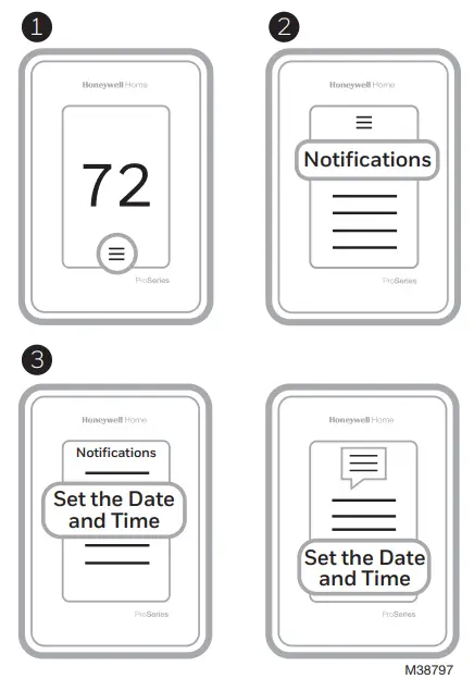Honeywell T10 Smart Thermostat with RedLINK 3.0 - Alerts