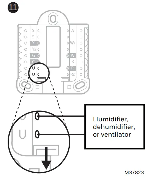 Honeywell T10 Smart Thermostat with RedLINK 3.0 - Slider Tab 1